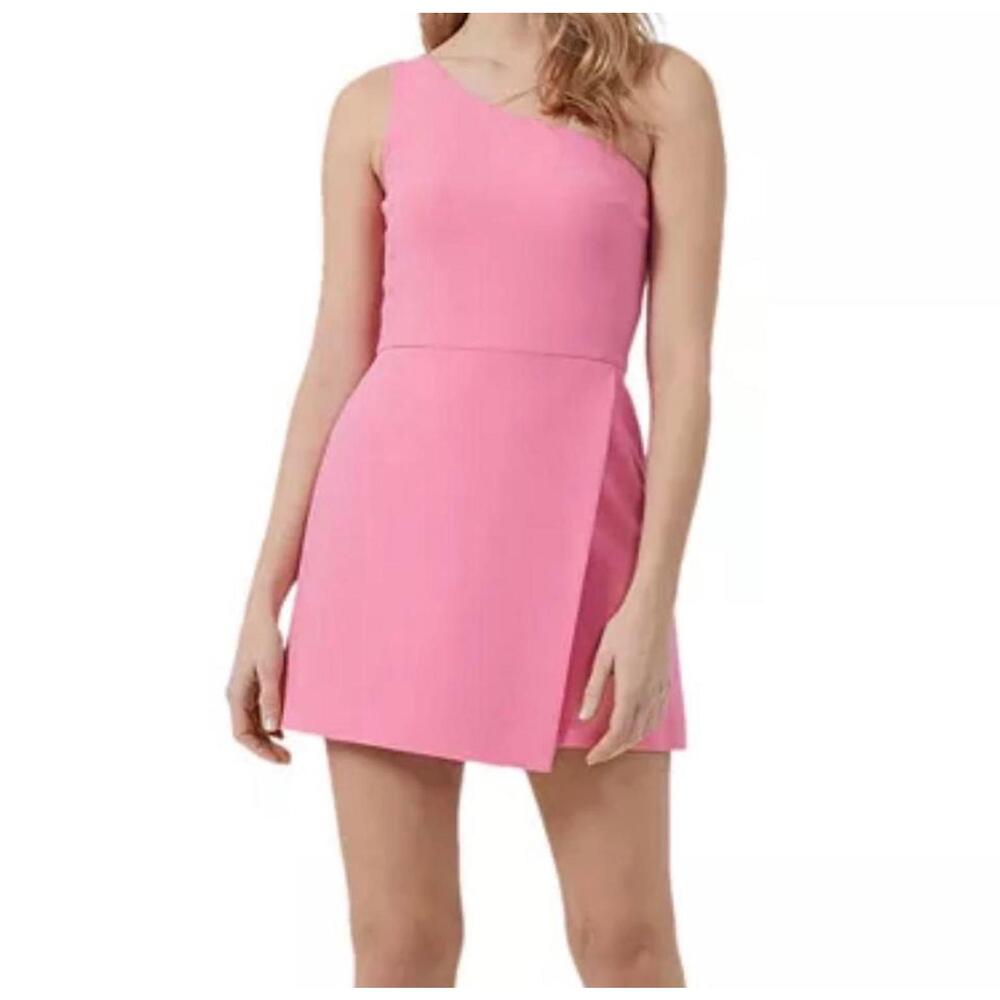 French Connection Pink Mini Dress | Barbiecore | Chic Cocktail Style Size 6